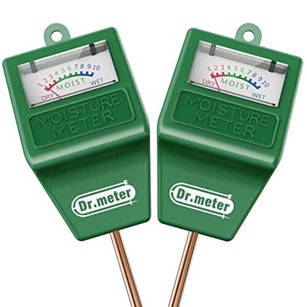 Dr.Meter Soil Moisture Meter Tester for Plants, Hygrometer Moisture Sensor