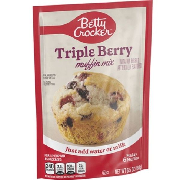 Betty Crocker Triple Berry Muffin Mix