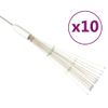 FAMIROSA Outdoor Christmas Firework Lights 10 pcs Multicolor 7.9" 1400 LEDs