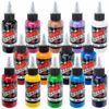 MOM'S Tattoo Ink - 14 Bottle Color Kit #1 - Half Oz.