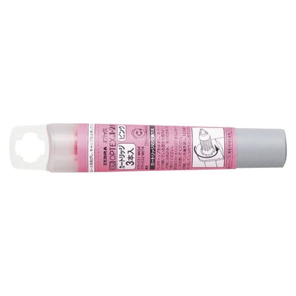 Zebra Optex Cartridges (3 Pack) Peach RWK8-P 5 Pack