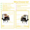 GROBARPART 2 Pcs 13502750 Relay, 12V 35A 5 Pins