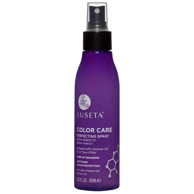 Luseta Color Care Perfecting Spray Luster Lock Multi-Perfector Daily Shine & Protect Spray with Quinoa oil, 5.07oz