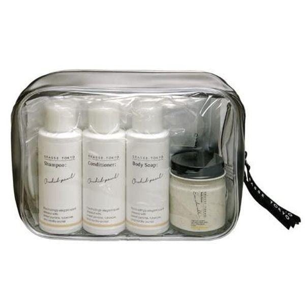 GRASSE TOKYO GRASSE TOKYO Travel Pouch Set (Hair Care &amp; Body Care Set) Travel Pouch Set GRASSE TOKYO (togttr-005)