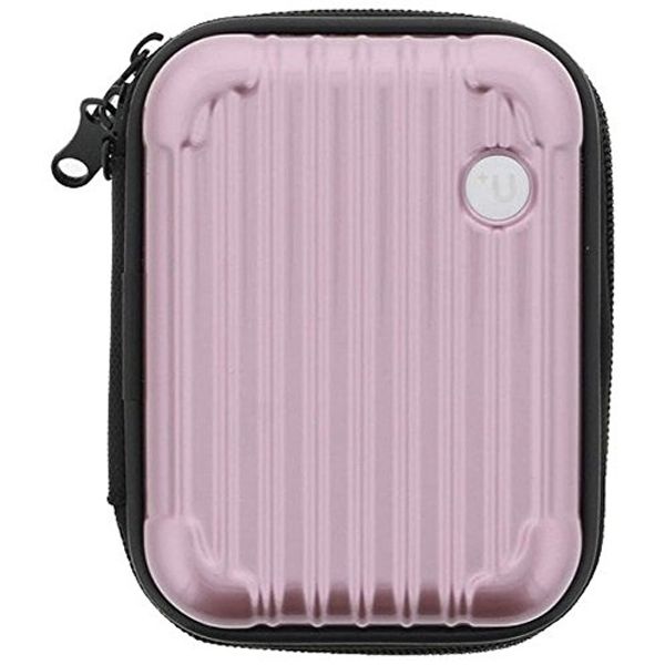 [+ U] Noah/Carry Case Style Electronic Cigarette Case/Rose Gold