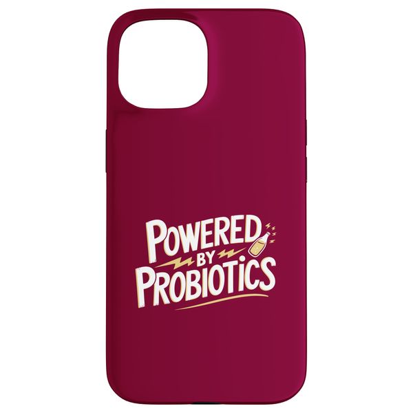 iPhone 15 Probiotic Diet Healthy Drink Kombucha Case