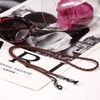 Jixin4you Eyeglass Strap, Eyeglass Chain, Eyeglass Cord, Glass Cord, Women's, Men's, Stylish, Fashion, Braun