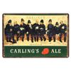 house decor 1940s Ale Brewing metal tin sign