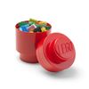 Room Copenhagen, LEGO Round Brick 1 - Stackable Storage Solution - Bright Red