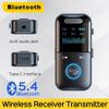 Bluetooth 5.4 Transmitter Receiver 2-in-1 Wireless Audio 3.5mm Jack Aux Adapter