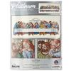 Janlynn Cross Stitch Kit, Cotton, White, 13" x 30"