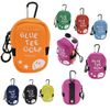 Blue Tea Golf Stretch Multi-functional Pouch AC009 [Can Store Ball Distance Measuring Devices♪] (Orange)