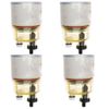 4X For Fuel Filter Replacement Element 10 Micron R12T