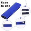 4pcs Strap Covers Soft Headgear Mask Strap Cushions for Reducing Indentation (Blue)