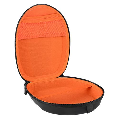 Geekria Shield Headphones Case Compatible with Bose QCUltra, QC45, QC35 II, QC35, QC25, QC15, QCSE, SoundLink II Case, Replacement Hard Shell Travel Carrying Bag with Cable Storage (Black)