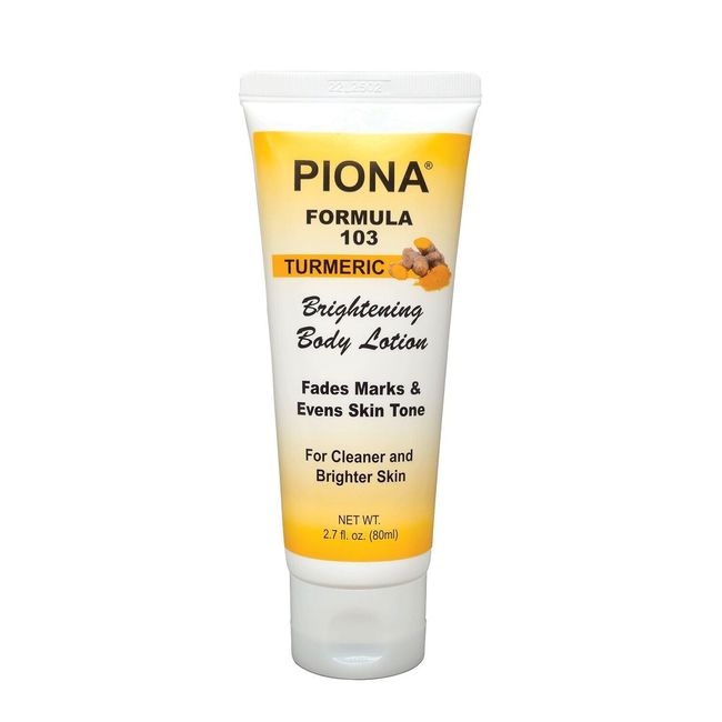 PIONA Formula 103 Turmeric Brightening Body Lotion 2.7 Oz.