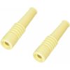 Vision4ever 2Pcs Rubber Tap Swirl Kitchen Bath Flexible Fitting Prevent Splashes Easy to Use and Cleans