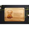 Personalised Border Terrier Chopping Board 30cm x 20cm