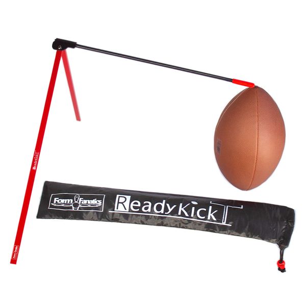 Form Fanatics Ready Kick T - Football Kicking Tee - Portable Field Goal Kicking Holder - Compatible with All Ball Sizes