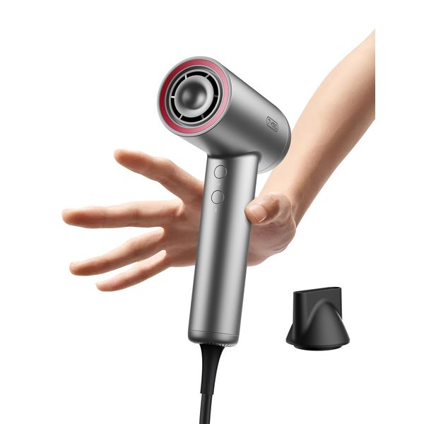 Ionic Hair Dryer, Professional Hair Blow Dryer with 110000 RPM Brushless Moto...
