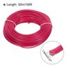 sourcing map 20AWG Stranded PVC Hookup Wire, Electrical UL1007 Tinned Copper Wire 30m/100ft Red for Internal Connecting