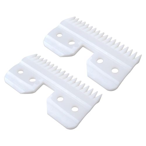YTXXDEUS 18 Teeth Ceramic Replacement Cutter Blades for Most Andis Oster Wahl AG/A5 Clipper