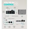 Movo MDX-2 Dual Channel Portable Audio Interface