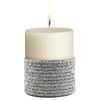 Diamond Silver Wine Bottle Candle Holder Bottle Coaster