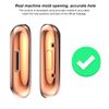 Rc-Z Fitbit Sense 2/Versa 4 4-Pack Screen Protector Case, Anti-Scratch TPU Material, Protects 4 Sides