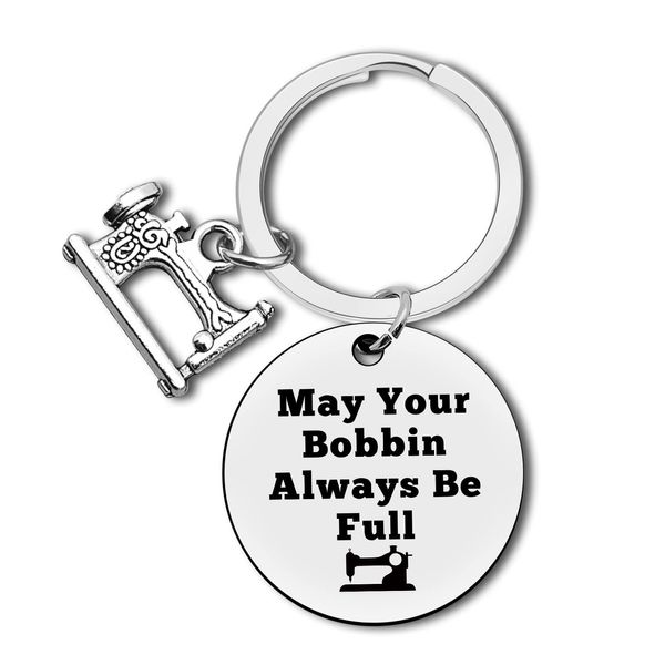 Sewing Gifts for Sewing Lovers Keyring Quilting Gifts for Quilters Keychain Dressmaker Seamstress Present for Costume Designer Quilters Seamstress Mom Grandma Christmas