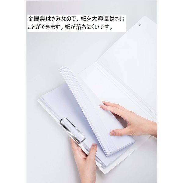File A3 Bifold Compaq with Elastic Band (5, Milky)