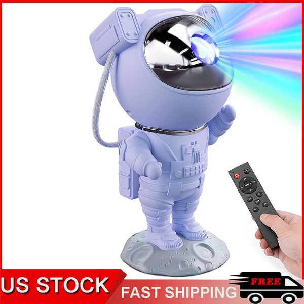 Blue Astronaut Galaxy Projector Night Light Nebula Star Projector With timer