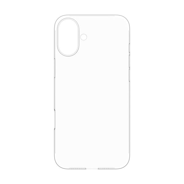 Power Support Air Jacket for iPhone 16 Series (Clear, iPhone 16 Plus (6.7 inch))