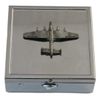 Lancaster Bomber Pill Trinket Box Chrome with Mirror Gift 213