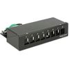 DeLock 43338 Patch Panel - Patch Panels (Schwarz, Metall, 162 mm, 112,8 mm, 44,5 mm, Box)