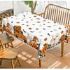 Halloween Kitchen/Dining Tablecloth Polyester 55"x70" Pumpkin Ghost Truck