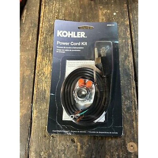 Kohler 29359-NA Reckon Garbage Disposal Cord Kit (New, unopened)