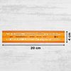 5mm Lettering Letter Guide Letters Drawing Drafting Template Stencil 5 mm
