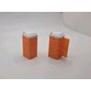 *2 pack* 1:64 Scale Porta-Potty Diorama Accessory Orange with White Top *2 pack*