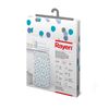 Rayen Medium Top Loading with Zip | Waterproof | 84 x 45 x 65 cm | PVA Material | White-Blue