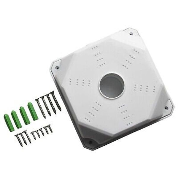 Deep Base CCTV Camera Metal Junction Cable Box For Dome Cameras Waterproof US