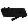 DQT Premium Satin Plain Solid Black Boy's Cummerbund - (2-7 years)
