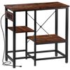 Heavy-Duty 400LBS Aquarium Stand with 2 Adjustable Storage Shelves