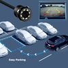 Car Rear View Backup Reverse Camera 170° CMOS 8 LED HD Night Vision Waterproof