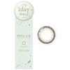 [ Miyawaki Sakura Image Model Colored Contacts ] MOLAK One Day 10pcs Dazzle Gray (Prescription) [-3.00]