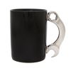 AGS Brands Wrench Mug, Black/Chrome, 16.9 Ounce