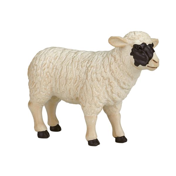 MOJO Black Faced Sheep (Ewe) Toy Figure, Mixed