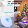 Rechargeable Floating Pool Lights (4 Pack) - Pool Light with Vibrant RGB Colors,