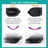 Bucky 40 Blinks No Pressure Solid Eye Mask for Sleep & Travel, Green, One Size
