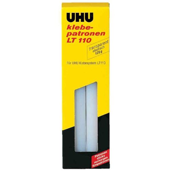 UHU 48620 Adhesive Cartridge Low Melt 125 g Transparent